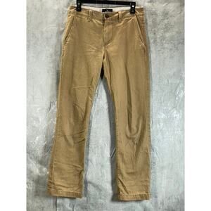 AMERICAN EAGLE Men's Toasted Almond Original Straight Flex Pants SZ 28x32
